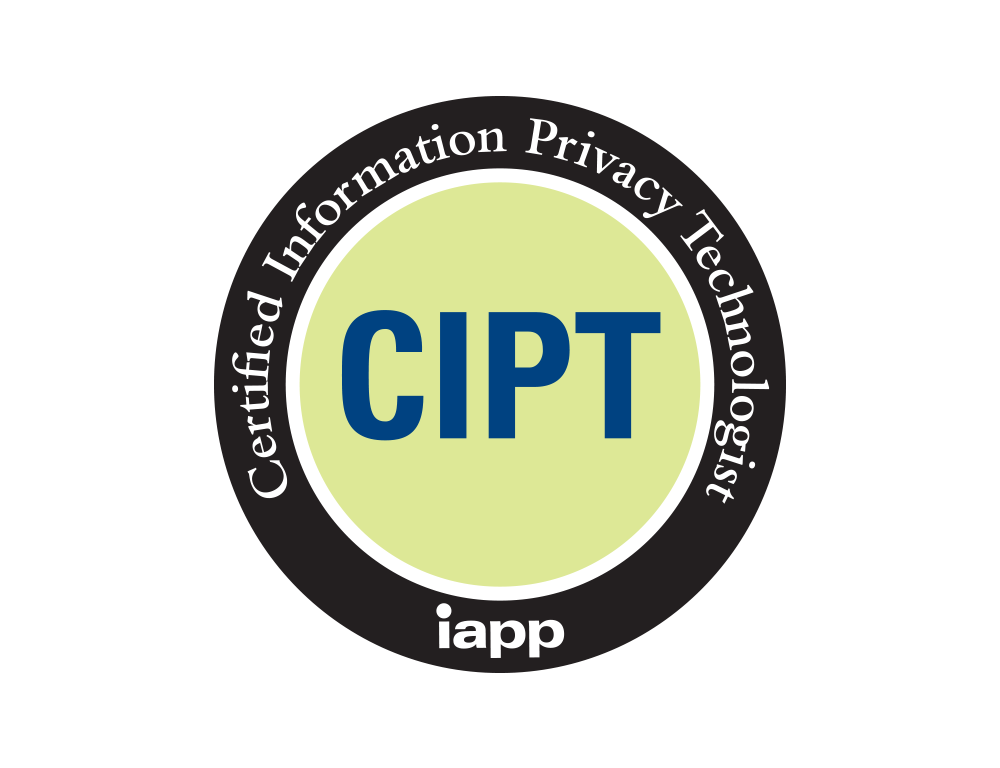 CIPT – Certified Information Privacy Technologist